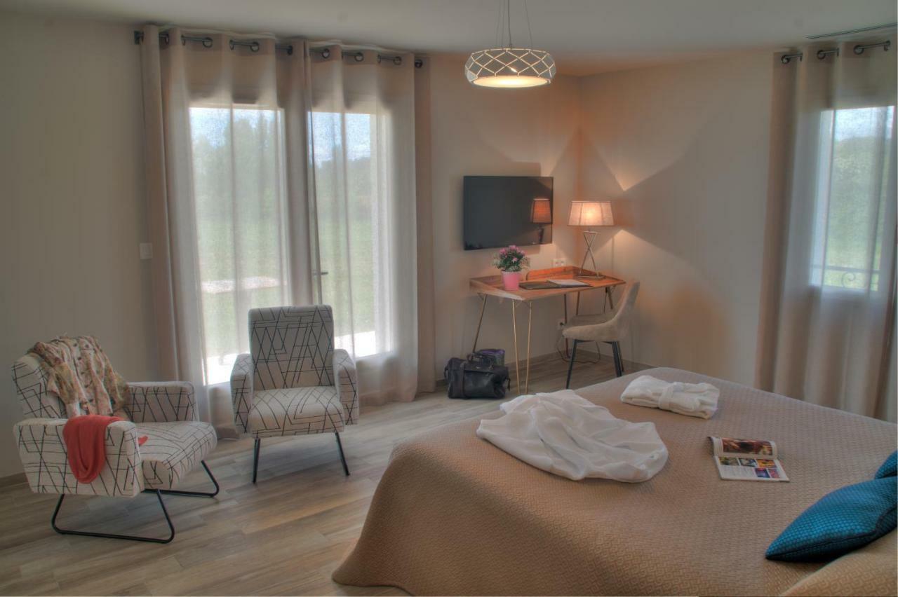 Hotel La Bastide D'Iris Vagnas Luaran gambar